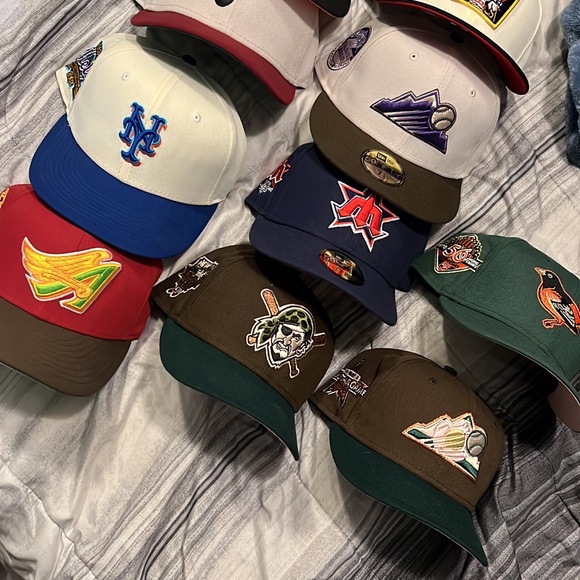 Fitted Hats For Sale all Size 7 1/8 - Picture 3 of 4